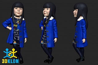 Кукла-шарж фотостудия 3DKLON 3